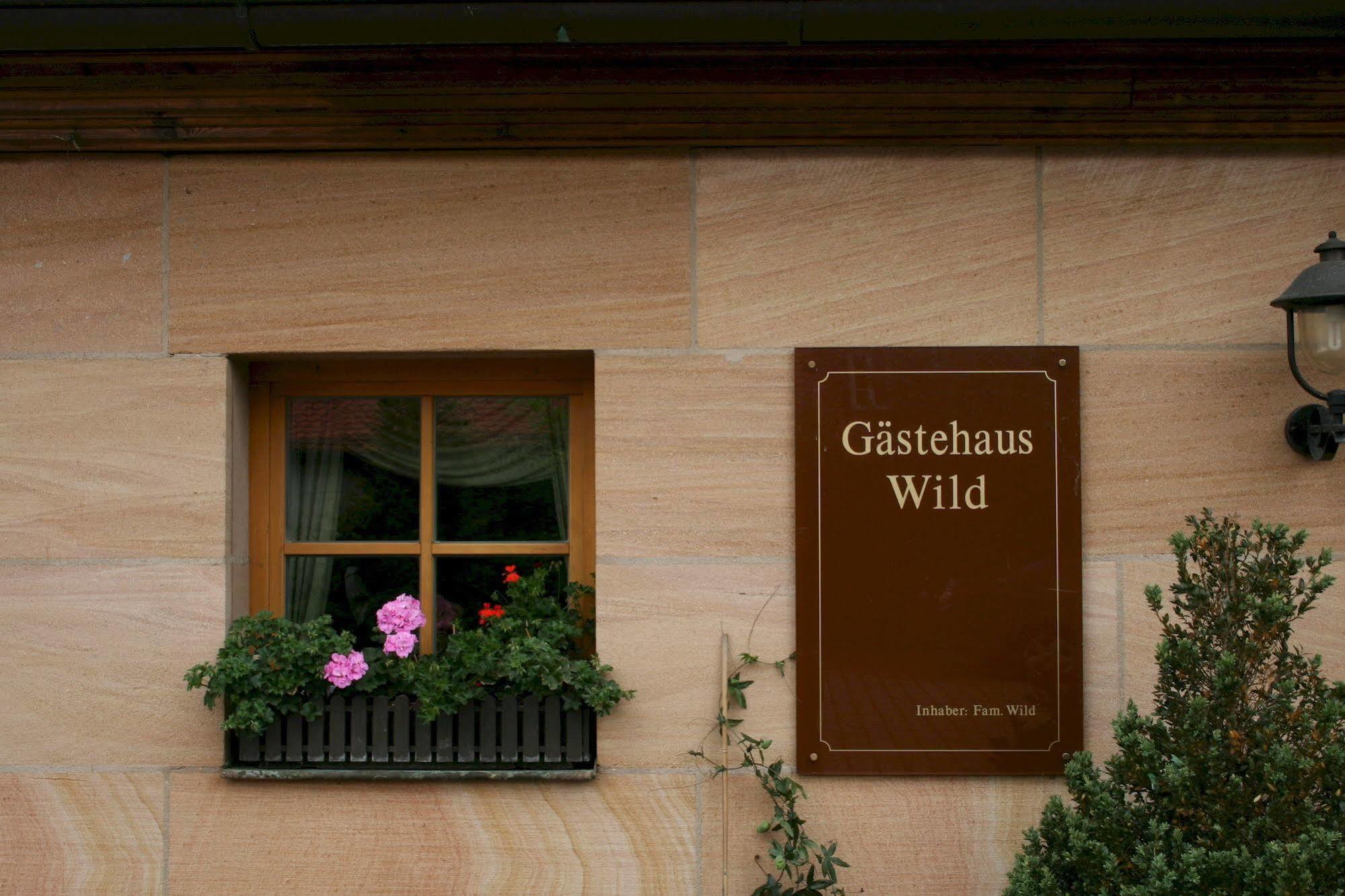 Gaestehaus Wild Nuernberg-West Oberasbach Exterior photo